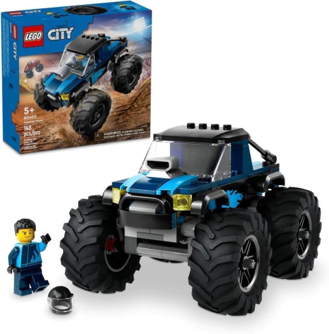 Lego 60402 - Monster Truck - Azul City - Lego