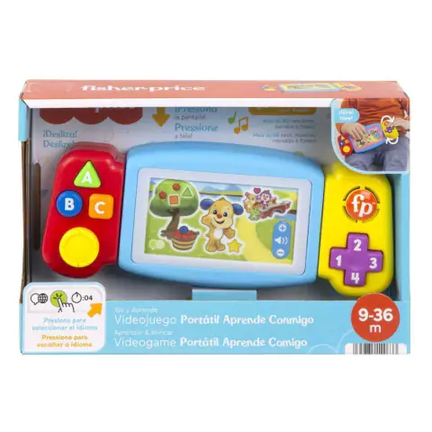 Fisher-Price Videogame Portátil Aprende Comigo HNH13- Mattel