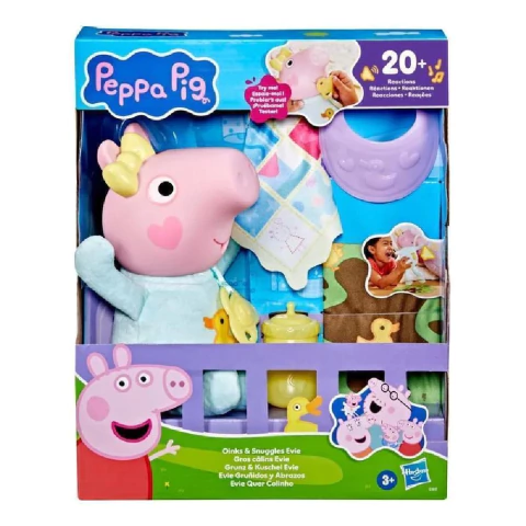 Peppa Pig Evie Quer Colinho - Hasbro