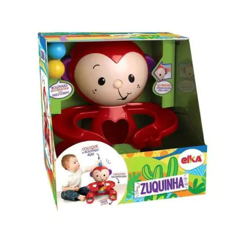 Brinquedo Infantil Zuquinha Escorrega Bolinha - Elka