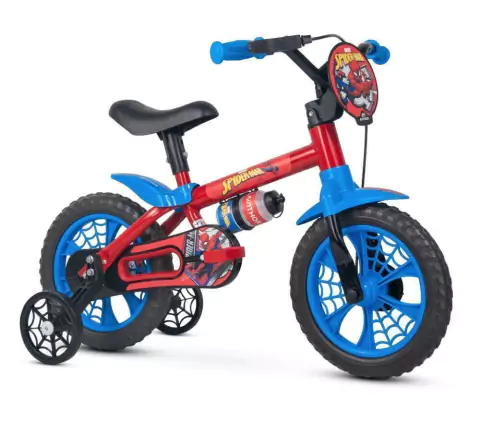 Bicicleta - Aro 12" - Homem-Aranha - Nathor