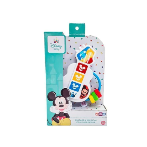Guitarra Musical com Mordedor - Disney Baby - Yes Toys