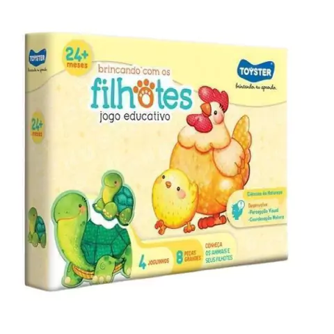 Brincando com os Filhotes - Toyster