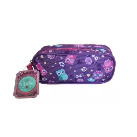 Estojo Duplo Corujinha SORTIDO - Clio Style