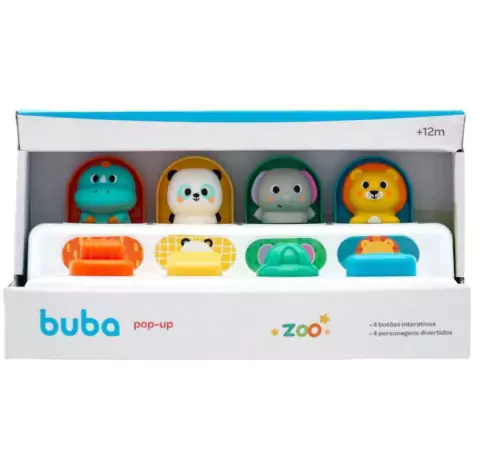 Brinquedo Interativo Bubazoo Pop Up - Buba