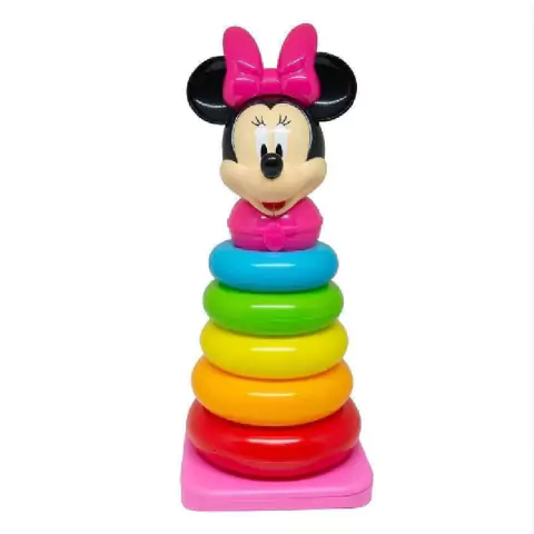 Brinquedo Pirâmide de Argolas - Minnie - Yes Toys