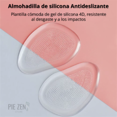 Plantillas de Gel + Almohadilla de silicona de Regalo - PIE ZEN