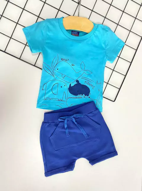 Conjunto baby kiko e kika