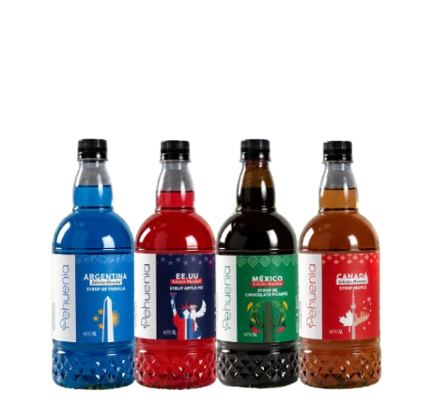 Caja Syrup Mix Mundial PEHUENIA