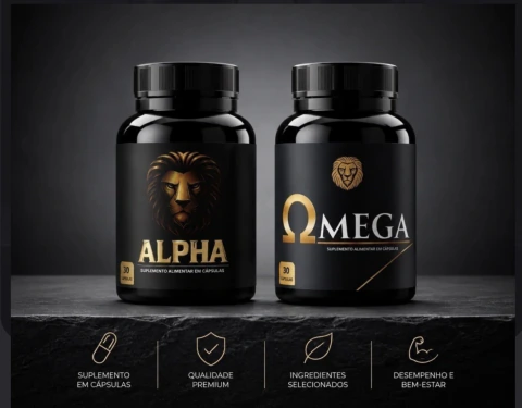 COMBO PREMIUM DETOX - ALPHA 30 CÁPSULAS + OMEGA 30 CÁPSULAS