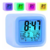 Reloj Despertador Digital Cubo Alarma Temperatura Colores - comprar online