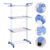 Tender Colgador Ropa 3 Niveles Con Ruedas Vertical Plegable - comprar online