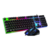 Teclado Simil Mecanico + Mouse Retroiluminado Led Set Gamer - comprar online