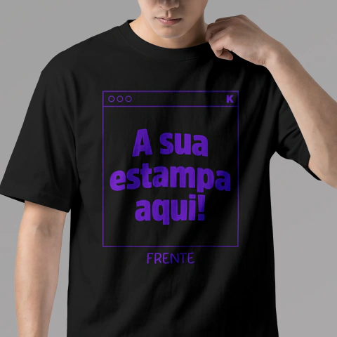 Camiseta Personalizada - Faça do seu jeito!