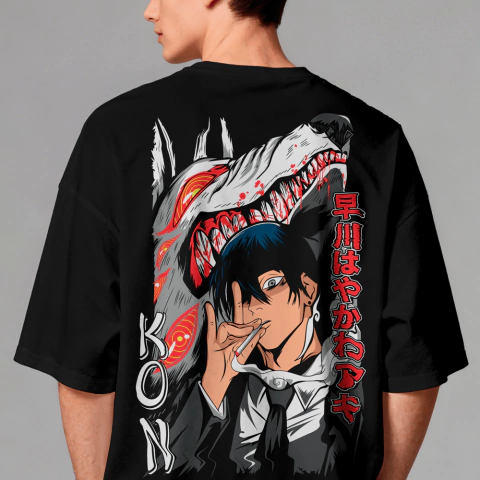 Camiseta Oversized - Aki Hayakawa Kon