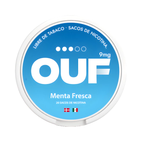 OUF | Slim | Menta Fresca | 9mg | 20pz