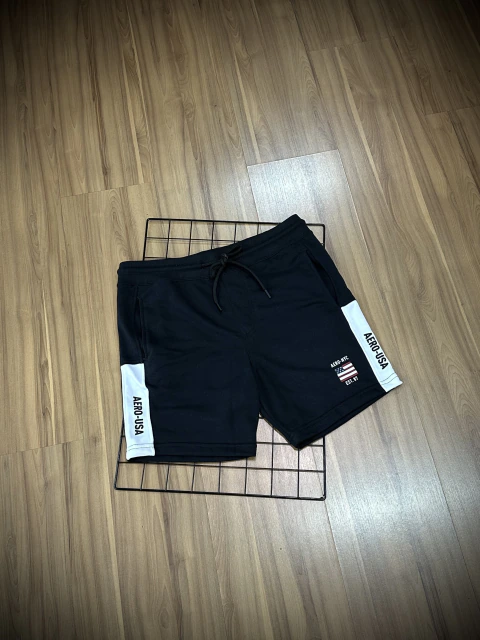 SHORTS MOLETOM AÉROPOSTALE CM2