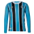 Camisa Grêmio I 25/26 manga longa - Torcedor Umbro Masculina - Azul e preta - comprar online