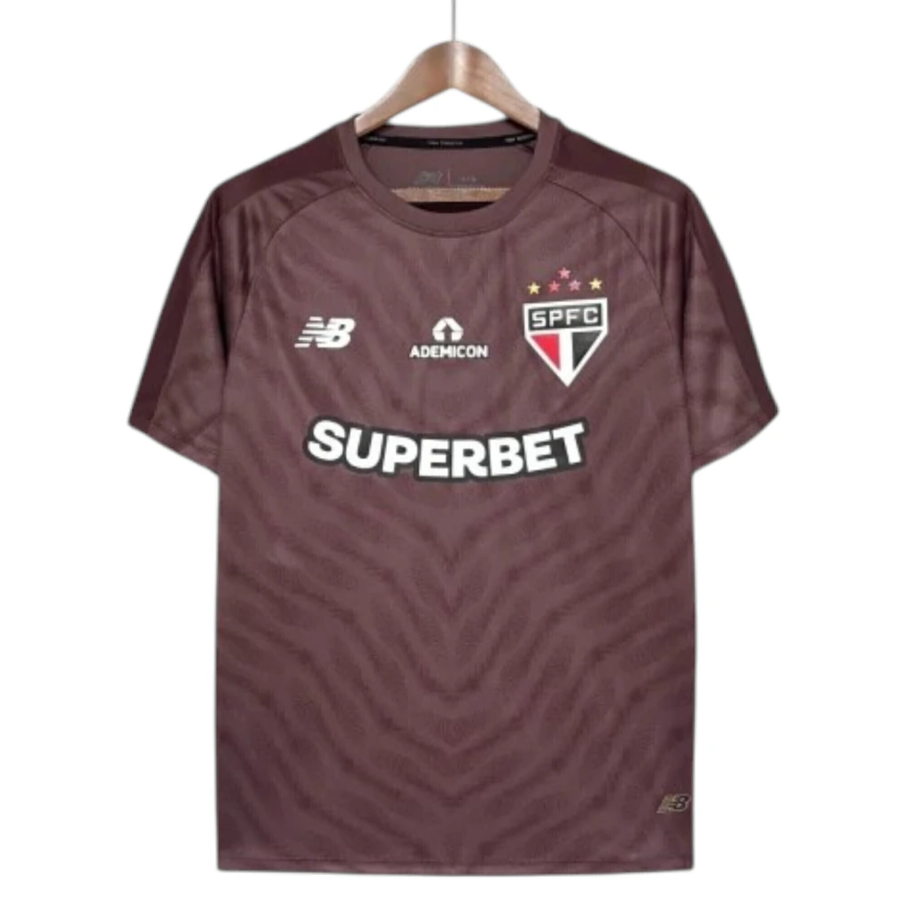 Camisa Goleiro São Paulo 26/27 Torcedor Vinho, foto 1 de 2