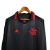 Camisa Retrô Flamengo III manga longa 19/20 - Adidas Masculina - Preta com detalhes em vermelho - FENG