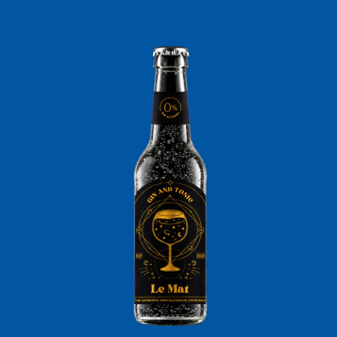 Le Mat - Gin & Tonic 0 % sin alcohol SIN TACC (350ml)
