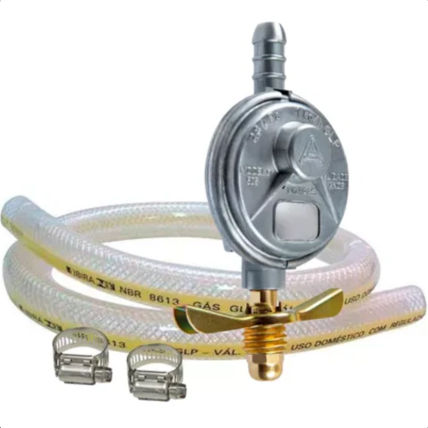kit regulador kg 505/01 com mangueira e abracadeira