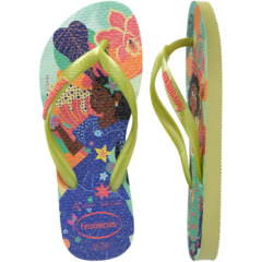 HAVAIANAS KIDS SLIM PRINCESS VERDE MATCHA - loja online