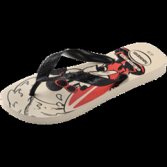 Imagem do Chinelo Havaianas Top Disney Infantil Bege Palha