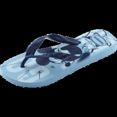Chinelo Havaianas Top Disney Infantil Azul Lavanda