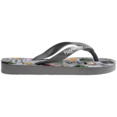 HAVAIANAS INFANTIL MINECRAFT - CINZA AÇO - loja online