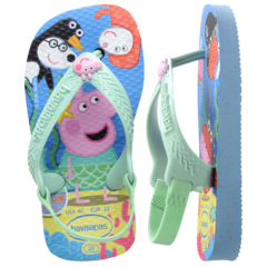 Imagem do HAVAIANAS BABY PEPPA PIG AZUL LAVANDA