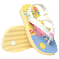 HAVAIANAS BABY PEPPA PIG BUTTERCREAM - loja online