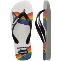 Imagem do Havaianas Top Pride Branco/Preto