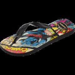 Chinelo Havaianas Top Marvel Classic Preto Vermelho - loja online