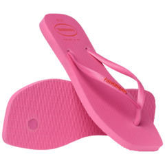 HAVAIANAS SQUARE LOGO POP UP ROSA FLUX - loja online