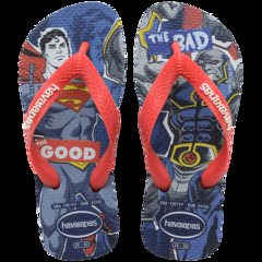 Chinelo Havaianas Kids Heróis DC Azul Marinho - comprar online