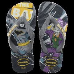 Chinelo Havaianas Kids Heróis DC Cinza Aço - comprar online