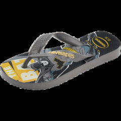 Chinelo Havaianas Kids Heróis DC Cinza Aço