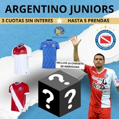 ¡¡CAJA MISTERIOSA DE ARGENTINO JUNIORS!!/¡¡ENVIO GRATIS!! - comprar online