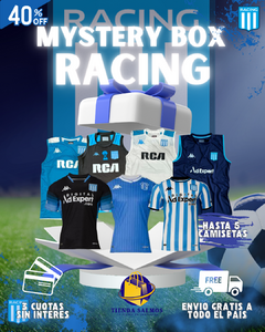 ¡¡CAJA MISTERIOSA DE RACING CLUB!!/¡¡CALIDAD G5!!/ENVIO GRATIS - comprar online