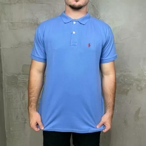 Camisa Polo PL Azul - comprar online