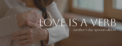 Banner da categoria dia das mães | love is verb