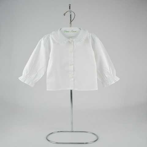 Blusa Gola Boneca com Babado