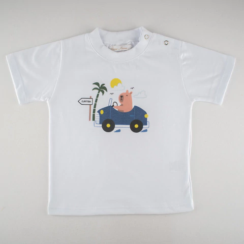 Camiseta Infantil Capivara - comprar online