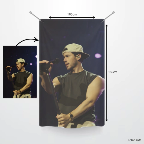 Mantita Nick Jonas - comprar online