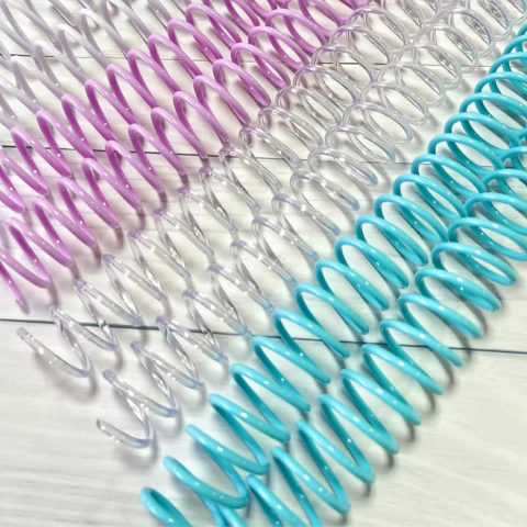 Espirales plásticos paso 2:1 para Cinch - comprar en línea