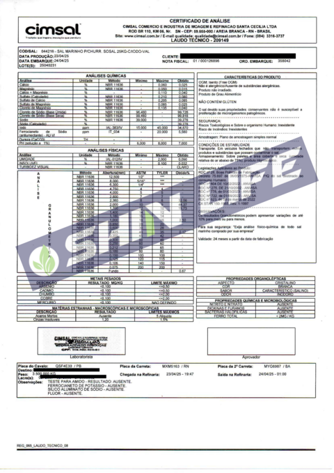 Banner da categoria Sal Marinho Integral Grosso Iodado