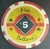 Estados Unidos, 5 Dólares (Ficha de Poker) - comprar online