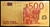 Cédula Fantasia , 500 Euro (Dourada) - comprar online