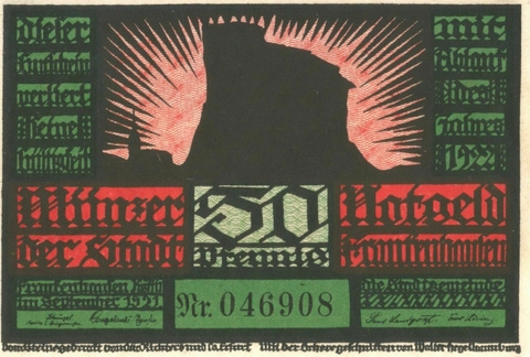 Turíngia, 50 Pfennigs - 1921 - comprar online